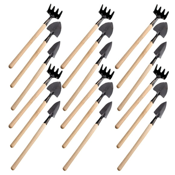 WHAMVOX 6 Sets Farming Tools Assorted Color Metal Kit For Home Gardeners Use