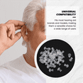 thumbnail image 3 of Hearing Aid Ear Tips, Universal Replacement Tips for Hearing Aids Earplugs, Comfortable Fit and Improved Sound Medium, 3 of 9