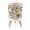 Color 4, variant on Small Trash Can with Lid Underwater Coral Colorful Fish Sea Creatures 1.8 Gallon Dog Proof Trash Can Round Garbage Can Waste Bin Wastebasket for Bathroom Bedroom Living Room