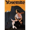 thumbnail image 3 of Vintage Apple Collection 11x14 Black Modern Framed Museum Art Print Titled - Yosemite Orang, 3 of 5