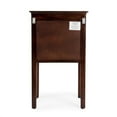 thumbnail image 2 of Butler Specialty Company, Gabriel Solid Wood Side Table, Dark Brown, 2 of 6