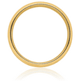thumbnail image 3 of 10K Solid Yellow Gold 5mm Comfort Fit Plain Classic Wedding Band Ring, 3 of 10