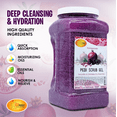 thumbnail image 5 of SPA REDI – Pomegranate Pumice Scrub Gel, Exfoliating, Hydrating & Nourishing, Infused with Hyaluronic Acid, Amino Acids, Panthenol and Comfrey Extract for Glowy Smooth Skin - 128oz Gallon, 5 of 7