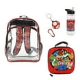 thumbnail image 2 of Super Mario Brothers 5-Piece Backpack & Lunchbox Set With Water Bottle, 2 of 7