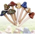 thumbnail image 5 of Accessories 8PCS Ceramic Mushroom Garden Pot Decoration Mushroom Figurine Indoor and Outdoor Flowerpot Decoration Lawn Tree Ornaments Pottery, 5 of 8