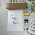 thumbnail image 4 of Milue Magnetic Whiteboard with Drying Erase 3 Marker Pens A4, A3 Fridge Message Board, 4 of 18