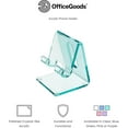 thumbnail image 6 of OfficeGoods Acrylic Phone Holder Cell Phone and Tablet Stand for 4 to 8 inch Screens Green, 6 of 8