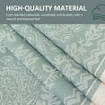 thumbnail image 4 of Linen Tablecloths for Rectangle Tables Table Cloth Advanced Waterproofing Technology for Dinningroom,Farmhouse 140*200cm, 4 of 5