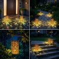 thumbnail image 5 of Ninonly Solar Lanterns Outdoor Waterproof Patio Decor Hummingbird Gifts for Mom Grandma Women Mothers Day Gift Garden Decors, 5 of 9