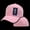 Pink, variant on Fitted Cap - Pink - Size 7.38