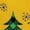 Yellow, variant on Cyber· Monday Under $5.00 Fayshow0 Ladies Merry Christmas Plaid Print Christmas Tree Casual Long Sleeve Round Neck Top T-Shirt