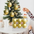 thumbnail image 6 of Christmas Ball Ornaments 6Pcs 2.36inch Christmas Tree Decorations Set Shatterproof Small Gold Christmas Ornaments Balls with Hanging Loop for Holiday Party Wreath Xmas Tree Decor, 6 of 8