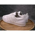 thumbnail image 4 of Adi - das Mens Superstar Foundation White Leather Shoes Sneakers Size 12.5 B27136, 4 of 6
