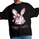 thumbnail image 4 of Camisetas casuales de manga corta con estampado de conejo de Pascua para hombre, 4 of 8