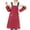 Red, variant on Aprons for Men Women with Large Pockets, Waterproof Rubber Vinyl Apron Chef Apron Black Adjustable Work Apron for Dishwashing Kitchen Cooking Drawing - Red