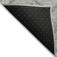 thumbnail image 4 of 8' X 10' Beige Taupe And Tan Floral Washable Indoor Outdoor Area Rug, 4 of 5