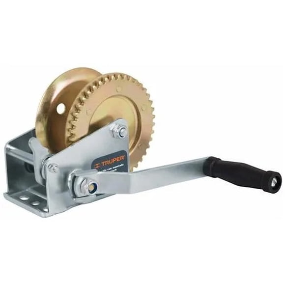 Malacate Manivela Sin Cable 1100 Kg Truper 14724 Truper MAW-91
