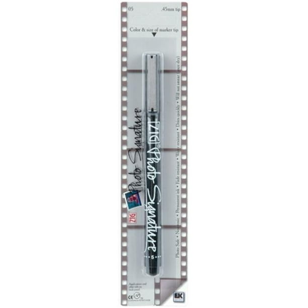 Zig Black Photo Signature Pen