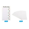 thumbnail image 3 of Uxcell Checklist Board Set, 4Pcs Plastic Memo Chore Chart Task Schedule with Blank Cardstock Pen , White, 3 of 6