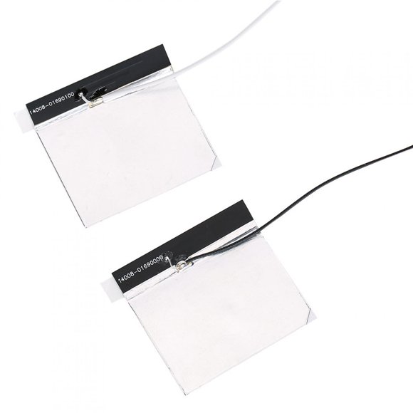 2Pcs/Set Antenne WiFi, IPEX4 M.2 Antenne avec Feuille de Cuivre Léger Ordinateur Portable Intégré Antenne M.2 pour Mini-Ordinateur Ericsson