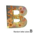 thumbnail image 6 of Floral Resin Night Light, Pressed Flower Resin Letters with LED Light, Light Up Alphabet Sign,Resin Letter Table Lamp Birthday Gift for Her, Mother, Wife, 6 of 8