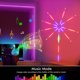 thumbnail image 5 of Lámpara Luces de tira de hadas de fuegos artificiales Control de sonido de boda de Navidad (165LED) Likrtyny Para estrenar, 5 of 8