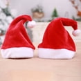 thumbnail image 4 of Unilife Christmas Ornament Gifts Santa Hat Soft Plush Cute Hat Decoration Party, 4 of 6