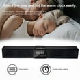 thumbnail image 5 of Wireless Portable Soundbar Speaker, with LCD Display, FM Radio, Alarm Clock, Bluetooth Surround Sound Speaker for Laptop Computer PC TV Home Theater, 5 of 11