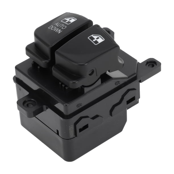 Interruptor de ventana eléctrica Unique Bargains para el lado del conductor delantero para Hyundai Accent 2006-2007 Negro