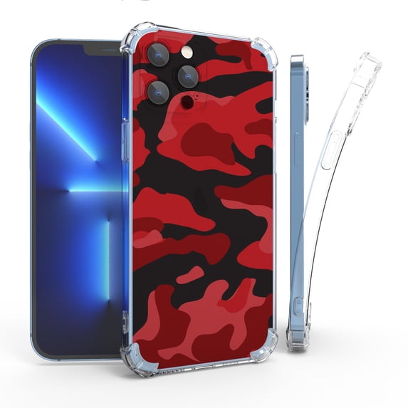 Flex Gel Camera Cover Designed For Apple iPhone 14 Pro Max 6.7" Case Transparent Clear