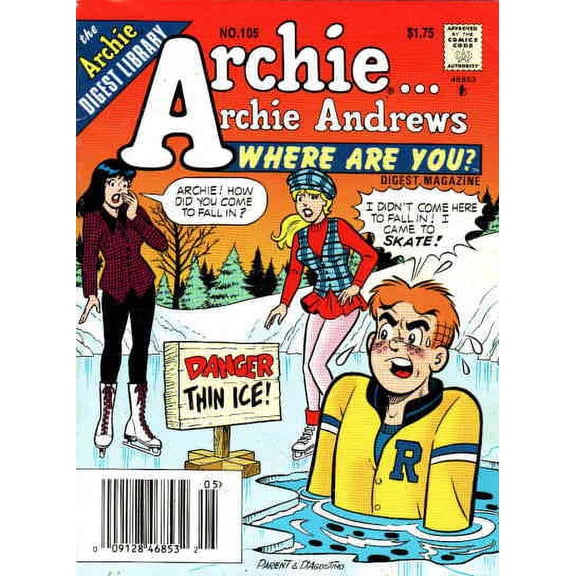 Archie Archie Andrews, Where Are You? Digest Magazine #105 VF ; Archie Comic Book