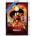 thumbnail image 3 of Disney Pixar The Incredibles 2 - One Sheet Wall Poster, 14.725" x 22.375", Framed, 3 of 5