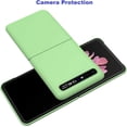 thumbnail image 3 of Galaxy Z Flip Case,Anti-Slip Shock-Proof Anti-Fingersprints Protective Cover Case Designed for Samsung Galaxy Z Flip 2020,Green, 3 of 11
