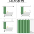 thumbnail image 5 of Spring Easter Bunny Shower Curtains, Bathroom Cute Rabbits Floral Plant Watercolor Flower Bath Curtain Set with Hooks, Home Bathroom Bathtubs Decor Washable Durable Fabric, 72"x72", 5 of 7