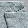 thumbnail image 5 of Dainty Home Little Rock 3D Floral Textured Wave Weaved Lurex Little 3D Rock Designed Fabric Shower Curtain 70W x 72L in Blue, 5 of 5