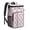 Black-201, variant on Minimalist Palm Tree & Vibrant Tropical Cooler Backpack - 20L Insulated Lunch Bag, Lightweight Design with Padded Straps for Comfortable Carrying