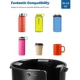 thumbnail image 3 of Large Stable Cup Holder Expander for YETI, Hydro Flask, Hold 18-40 oz Bottles and Mugs, Car Cup Holder Adapter with Adjustable Rubber Base, 3 of 10