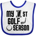 thumbnail image 3 of Inktastic My 1st Golf Season Boys Baby Bib, 3 of 4