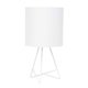 thumbnail image 1 of Lámpara Simple Designs LT2066-WOW, 36 cm, metal blanco, 1 of 9
