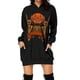 thumbnail image 5 of Vestido de mujer transfronterizo de Europa y Estados Unidos con capucha larga y holgada con estampado de calaveras para Halloween, 5 of 5