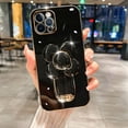 thumbnail image 1 of Funda giratoria con soporte de molino de viento, cubierta chapada en oro para iPhone 14, 13, 12, 11 Pro Max, XR, X, XS, 7, 8 Plus, 6S Fivean unisex, 1 of 2