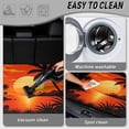 thumbnail image 5 of COEQINE Universal Car Trunk Mat All Weather Cargo Liner Floor Mat with Non-Slip Backing Scratch-proof Pet Cargo Mat Suitable for Most Car Models, Tropical Palm Tree Sunset, 5 of 7