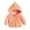 Orange, variant on URMAGIC Infant Baby Boys Girls Fleece Lined Hooded Jacket Solid Color Hoody Warm Zipper Up Coat Fall Outwear Overcoat