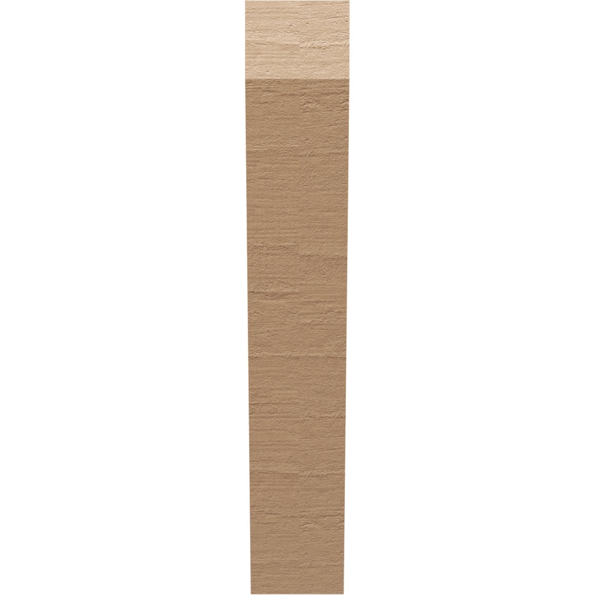 5"W x 10"D x 30"H Thin Concord Rough Cedar Woodgrain TimberThane Corbel, Primed Tan