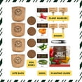 Indoor Pepper Seed Starter Kit Pepper Growing Kit with 4 NonGMO Hot