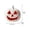 White, variant on YiFudd Halloween High-End Pumpkin Decoration for Courtyard, Automatic LED, Durable Plastic, Back to College, Dorm Essentials, 1 Pack