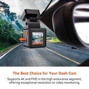Vantrue 256GB microSDXC UHS-I U3 4K UHD Video High Speed Transfer Monitoring SD Card with Adapter for Dash Cams, Body Cams, Action Camera, Surveillance & Security Cams