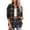 Blue Yellow, variant on Plaid Button Down Shirts for Women Long Sleeve Shirts Loose Fit Casual Blouse Tops