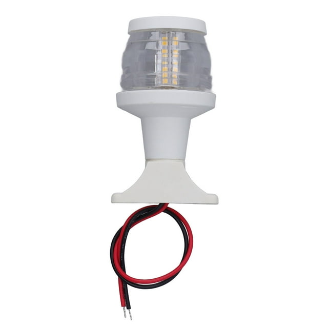 LED Boat Navigation Light,4 Inch White LED Navigation Anchor Light Anchor Light Advanced Technology