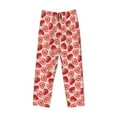 thumbnail image 4 of Goofa Cute Strawberry Printed Soft Pajama Pants for Men, Wide Leg Comfy Casual Lounge Yoga Pants-XX-Large, 4 of 9
